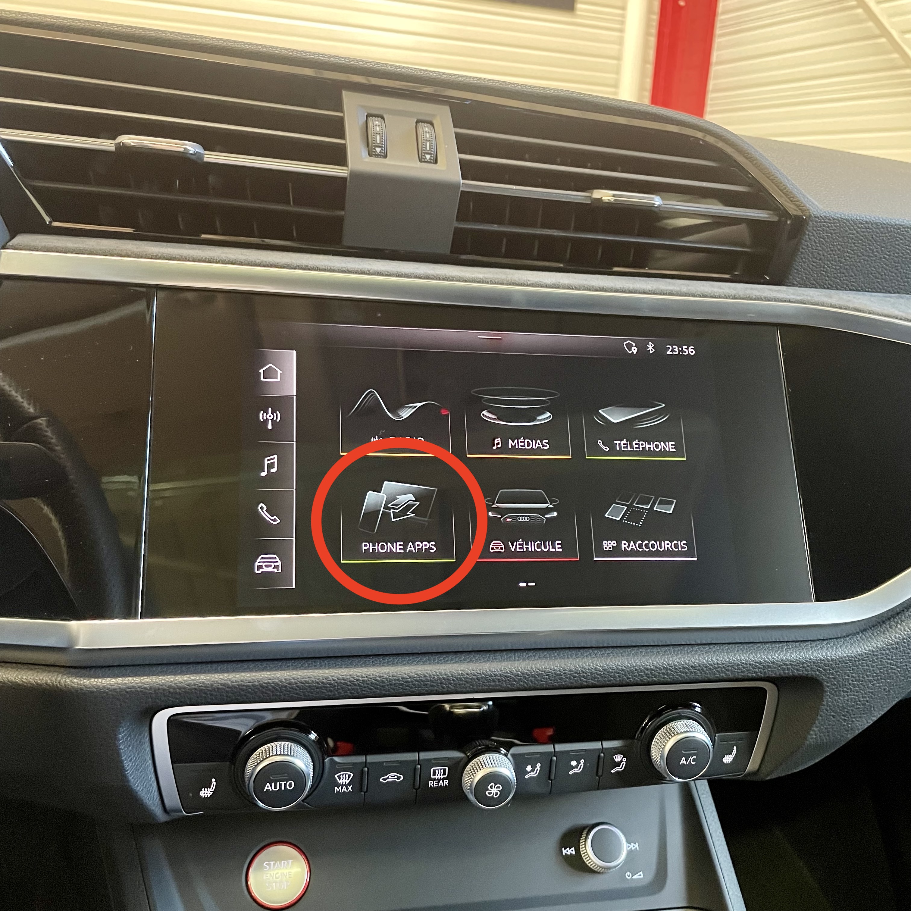 CarPlay MH2P - Menu applications