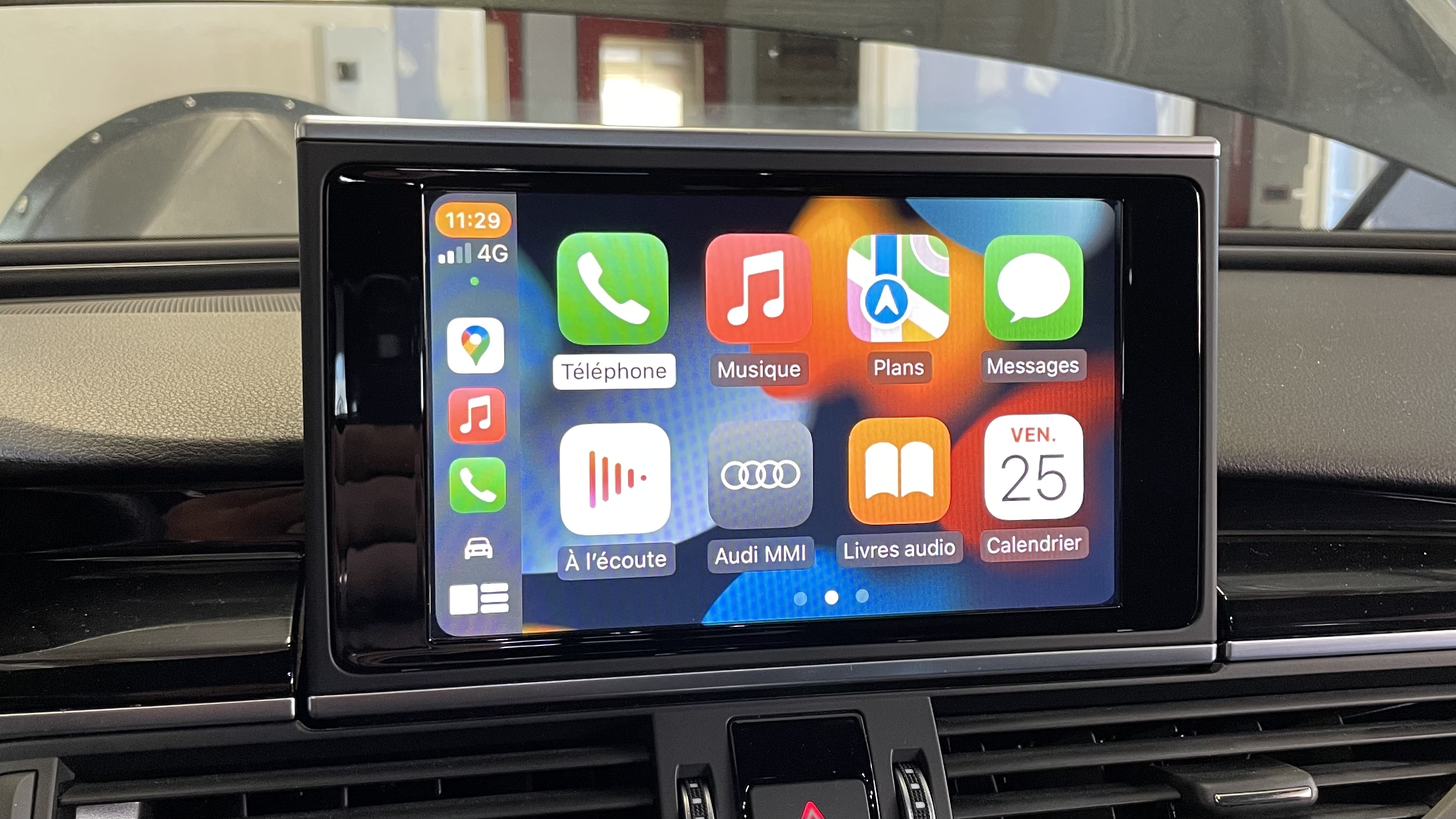 CarPlay MHI2 - Interface principale