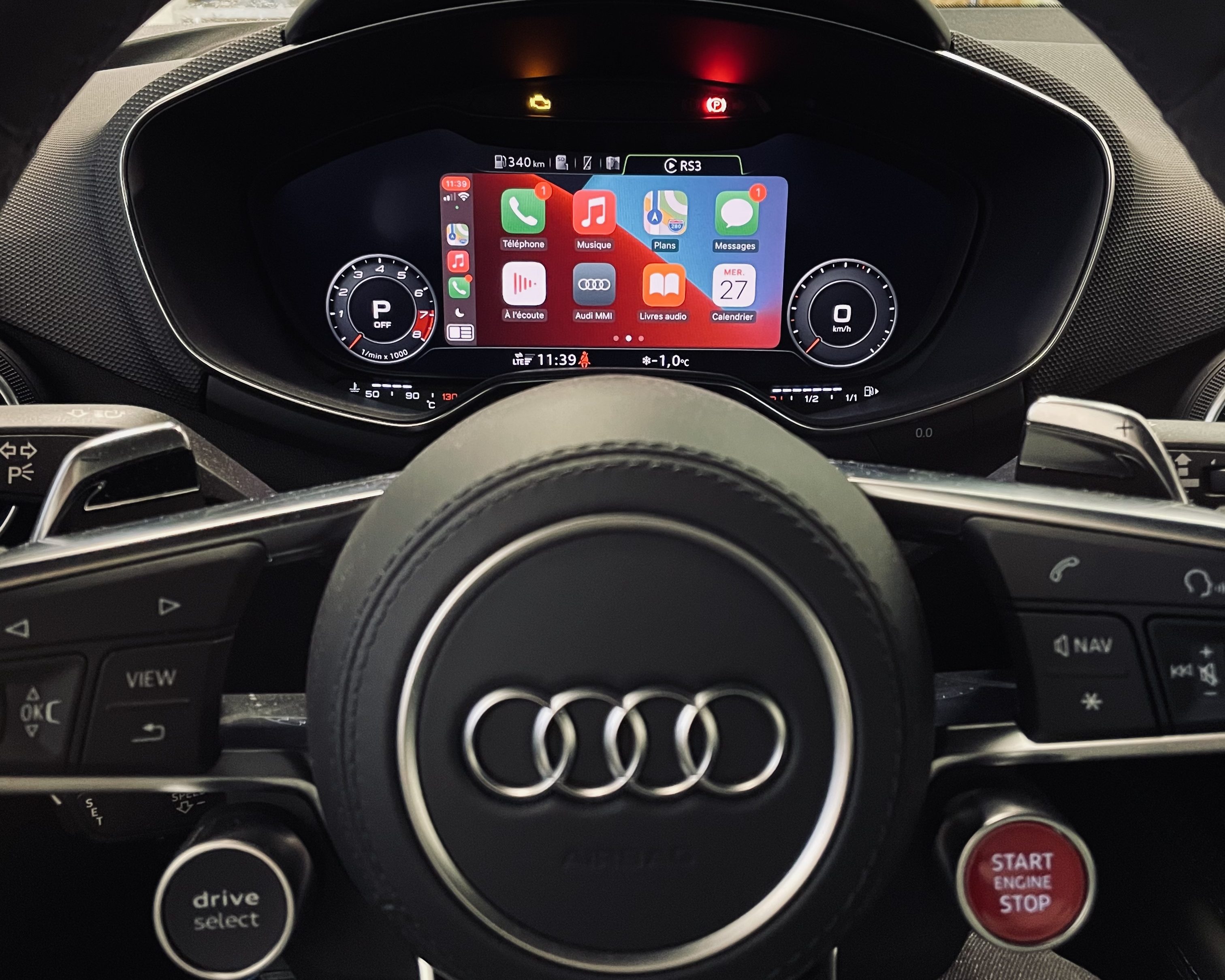 CarPlay MIB2 - Interface principale