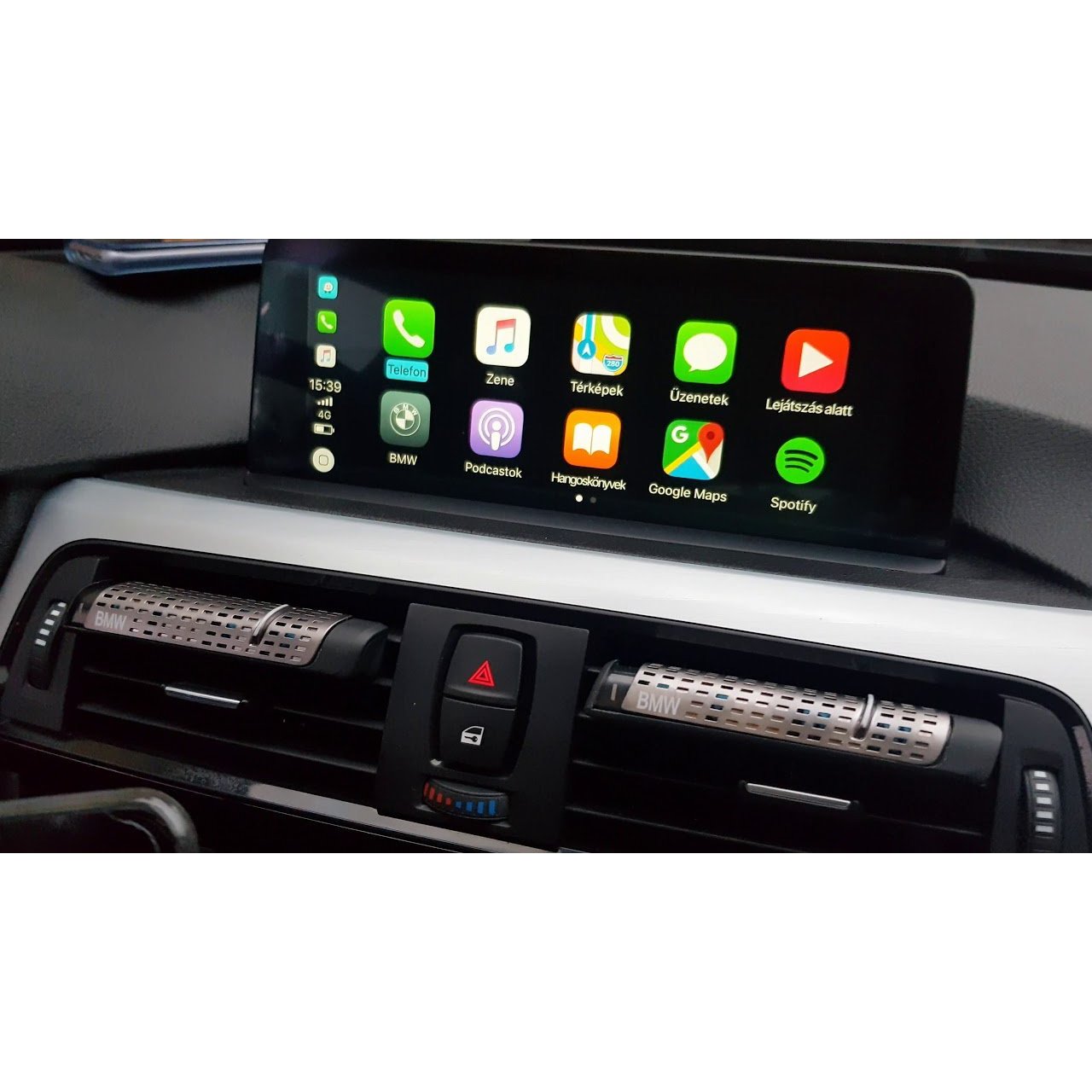 CarPlay BMW - Interface principale