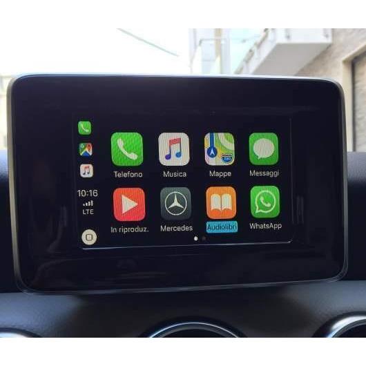 CarPlay Mercedes - Interface principale